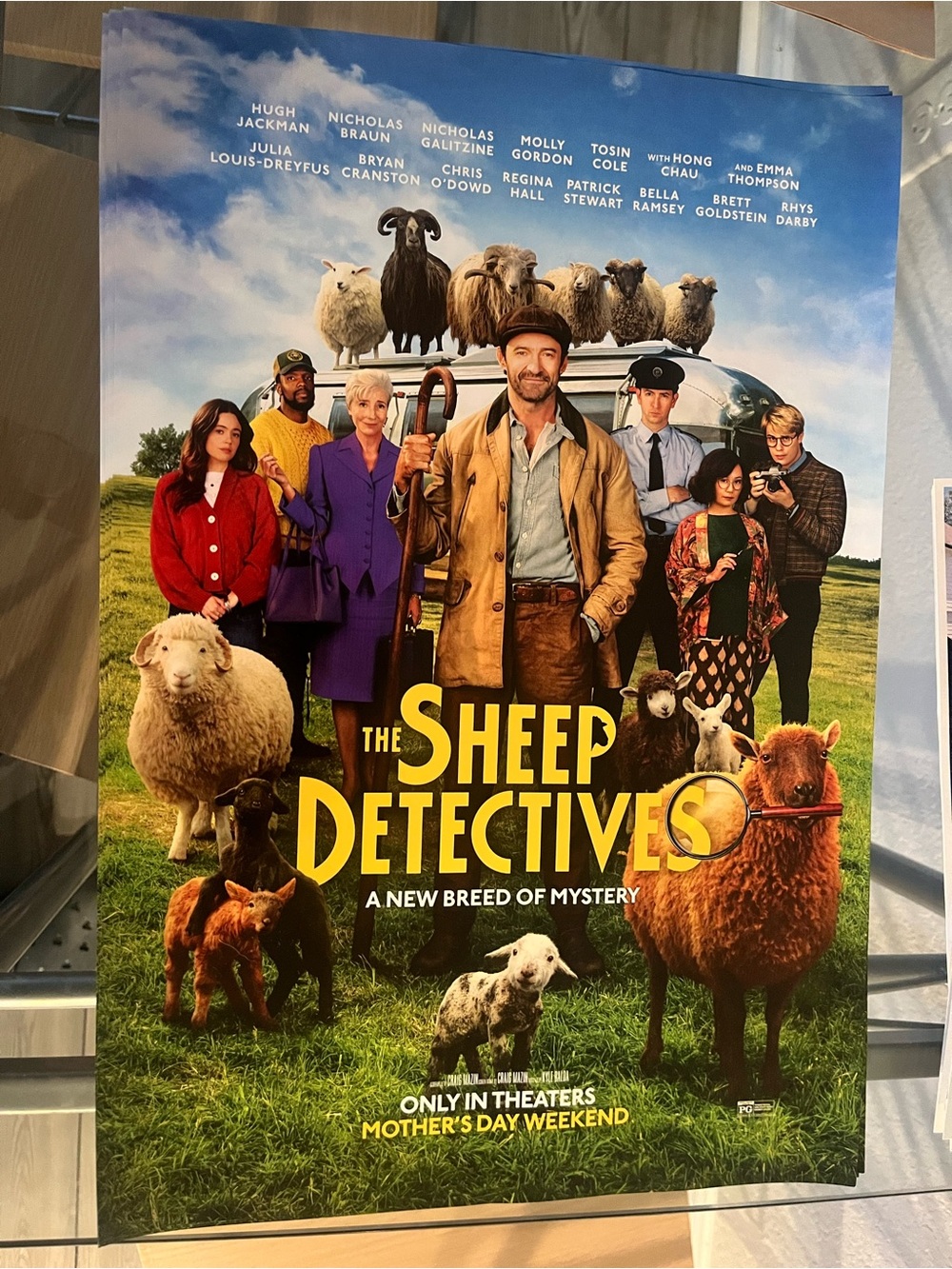The Sheep Detectives Movie Poster - Bright Multi-Color